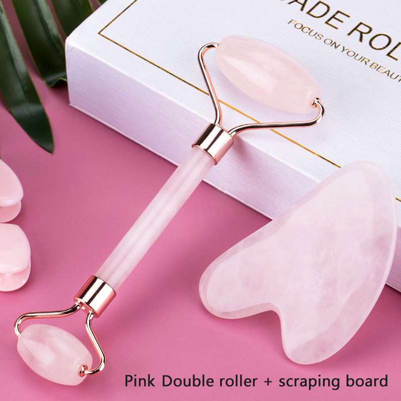 Facial Massage Roller Set for Skincare Routine